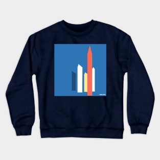 luis barragan satellite towers mexican architecture Crewneck Sweatshirt